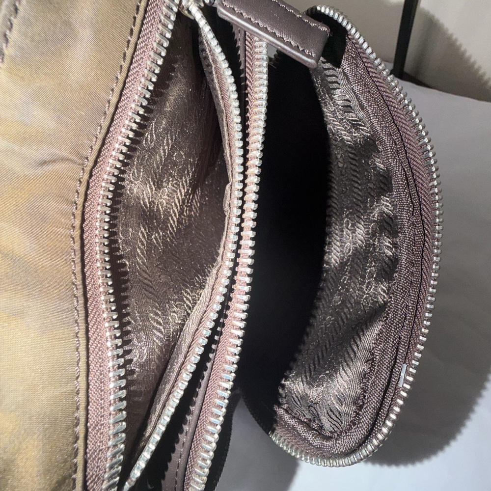 Prada Dark Brown Men's Messenger Bag - Picture 12 of 13